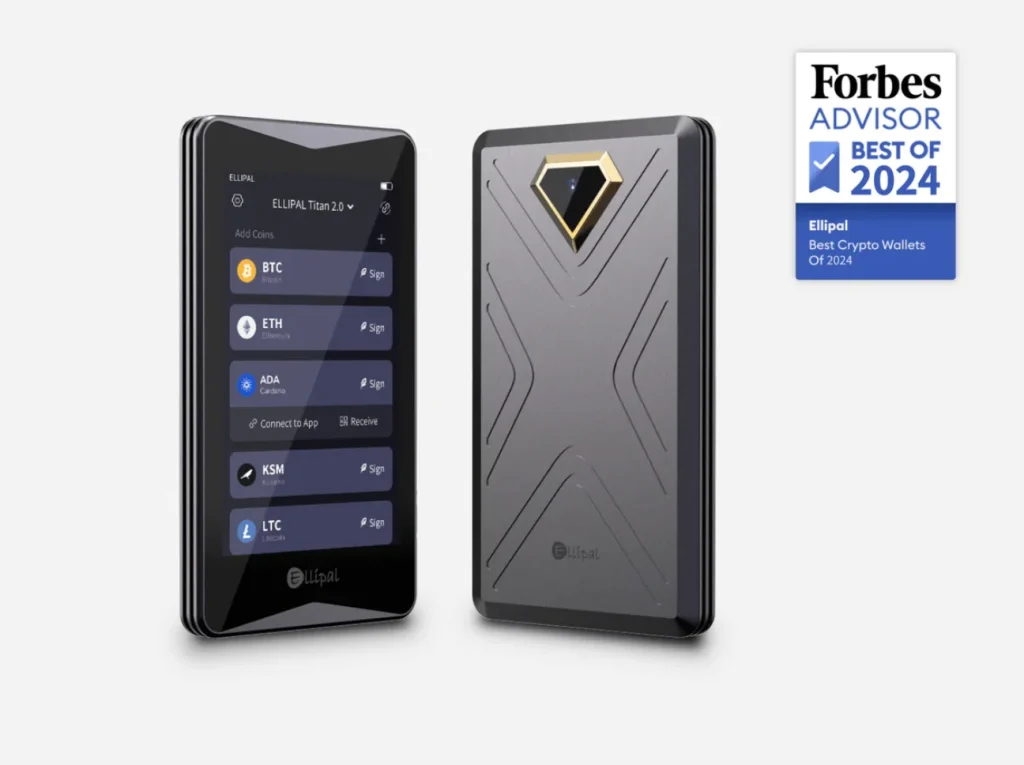 3. ELLIPAL Titan 2.0: Best for Air-Gapped Security & Physical Protection