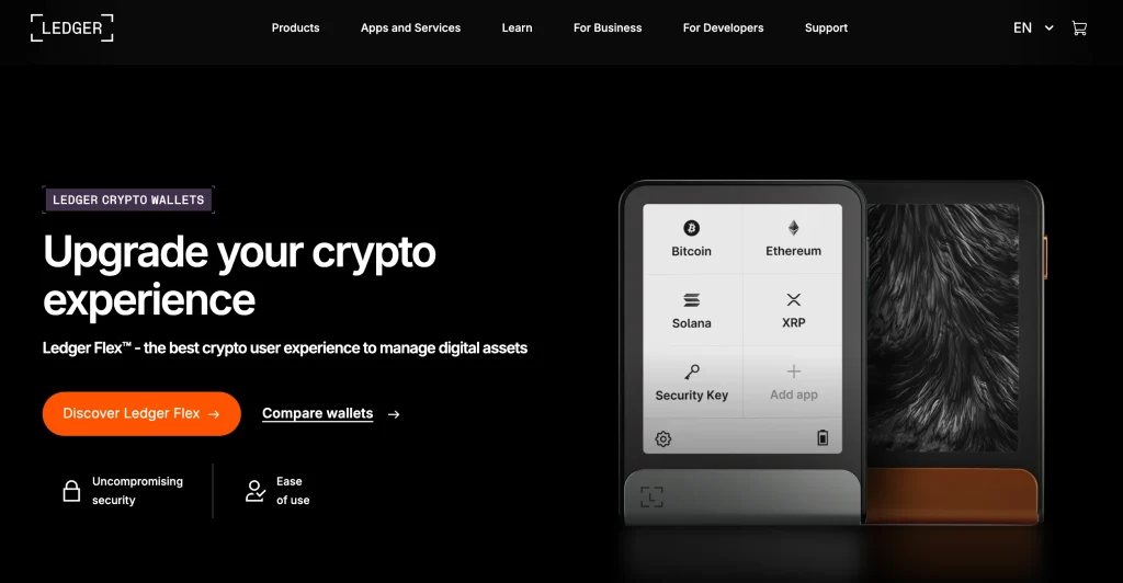 1. Ledger Wallet: Best for Maximum Security and Offline Storage