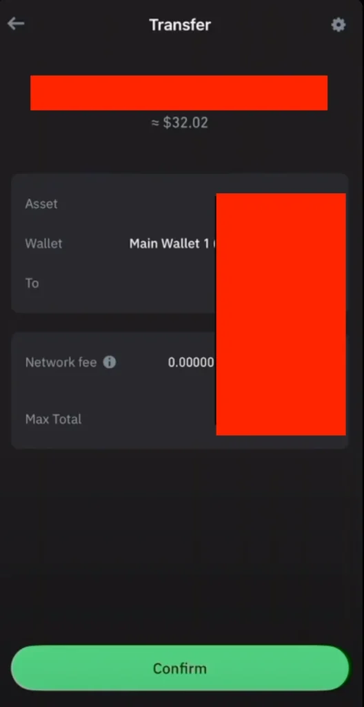 Step 3. Confirm and Complete the Transaction