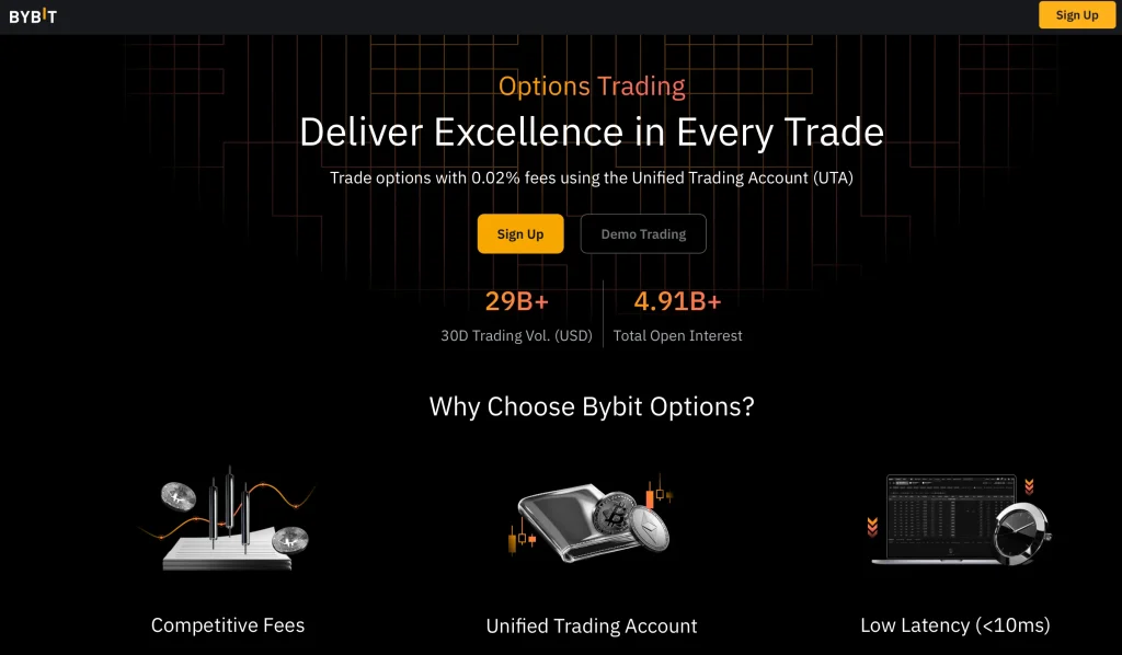 Bybit - Best for Stablecoin-Settled Flexibility