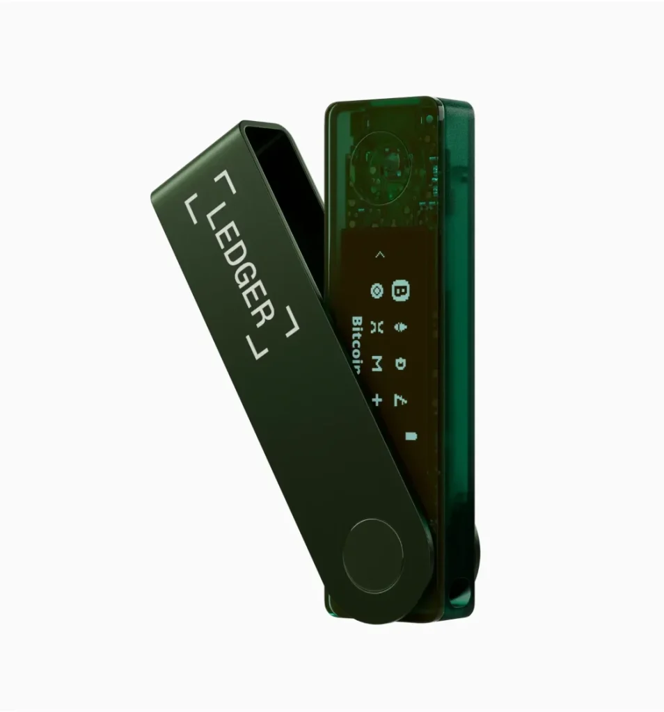 1. Ledger Nano X: Best for Mobile and Bluetooth Connectivity