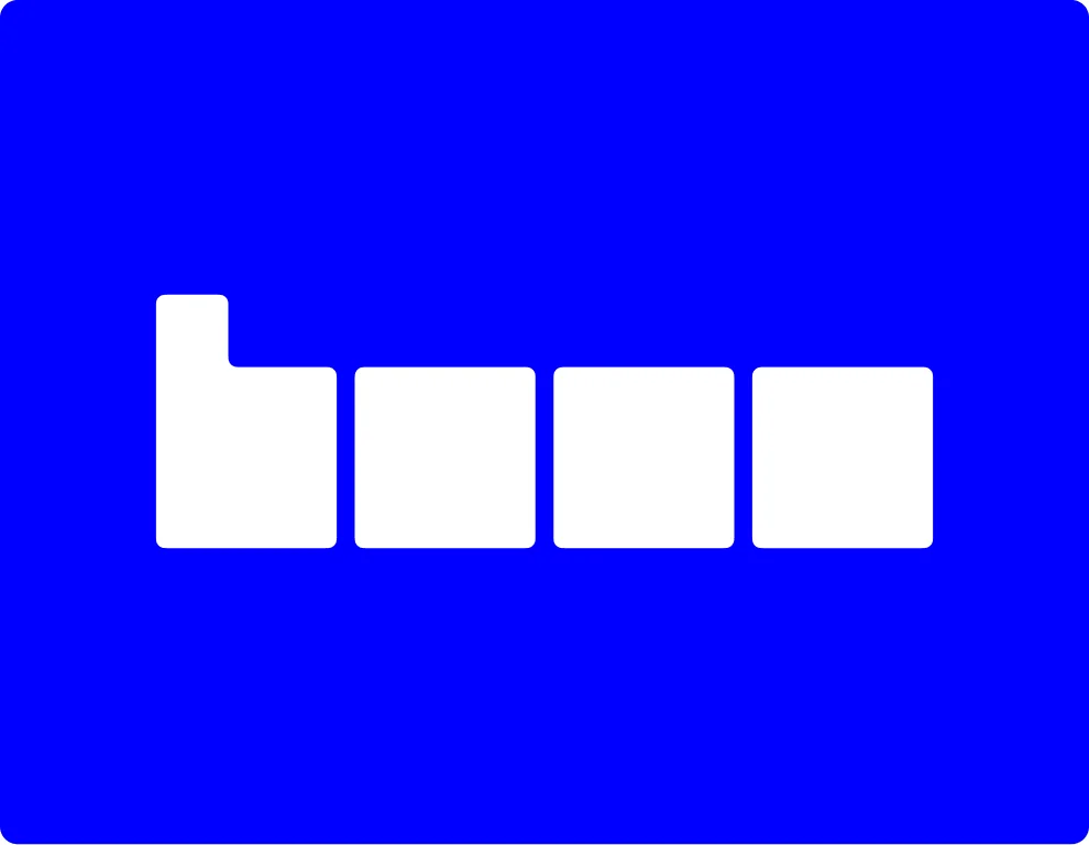 Base wordmark in white on the Base blue background, from the official Base brand page