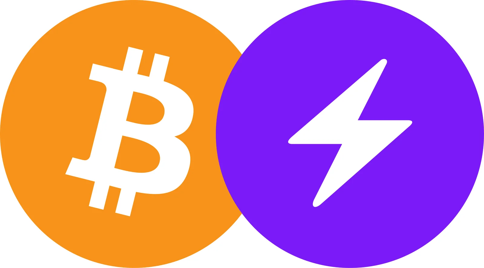 Bitcoin logo beside the Lightning bolt symbol, opening a guide to the best Lightning Network wallets