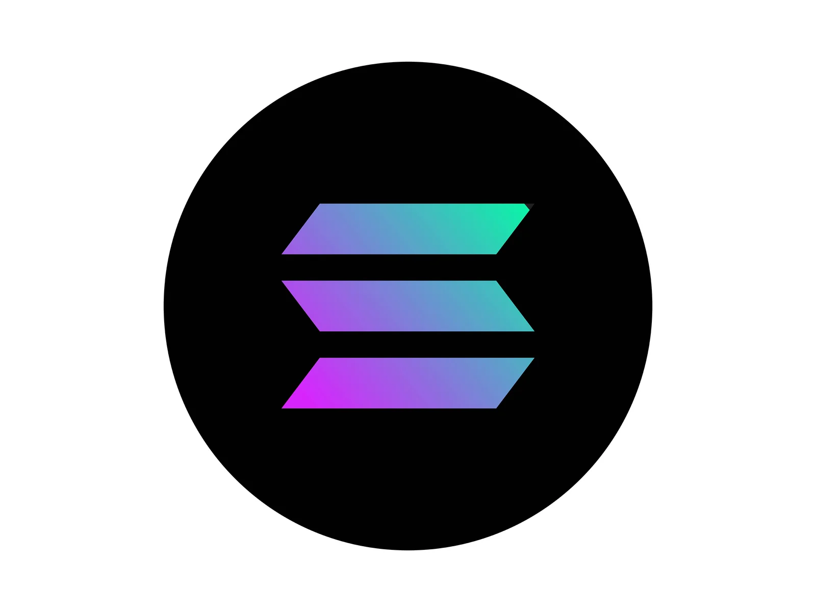 Solana logo on a white background, illustrating the best Solana wallets guide