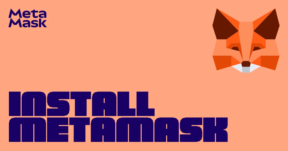 Install MetaMask artwork from the official MetaMask download page