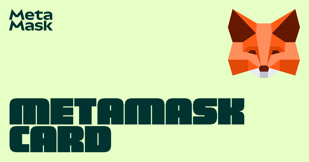 MetaMask Card branding from the official MetaMask card page